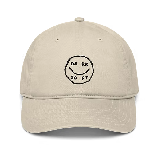 Beige Darksoft Dad Hat